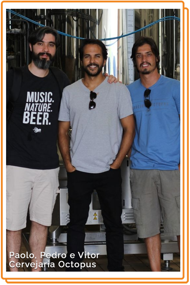 Paolo, Pedro e Victor