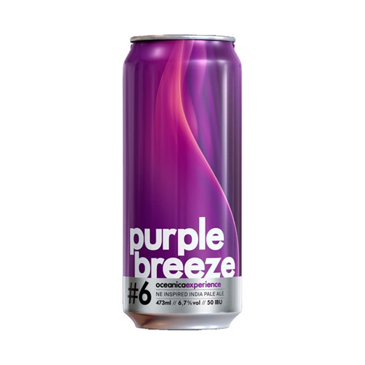 024 Cerveja Oceânica Purple Breeze, 473ml