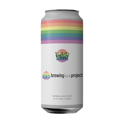 039 Cerveja Captain Brew Brewing Love Project, 473ml