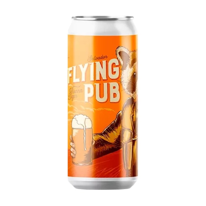 054 Cerveja Salvador Flying Pub, 473ml