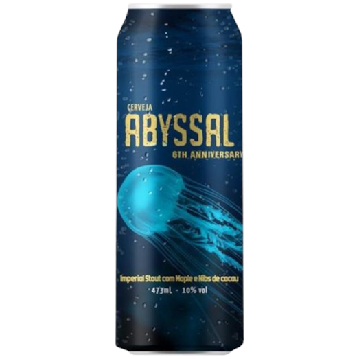 Cerveja 5 Elementos Abyssal 6th Anniversary RIS Lata 473ml