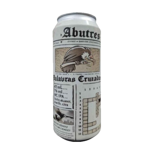 Cerveja Abutres Palavras Cruzadas, 473ml