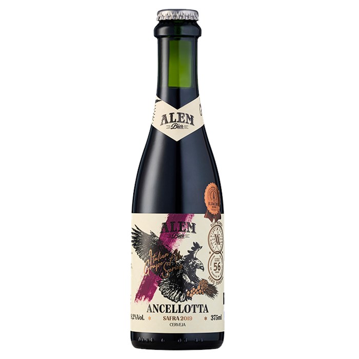 Cerveja Alem Bier Ancellotta Italian Grape Ale Garrafa 375ml