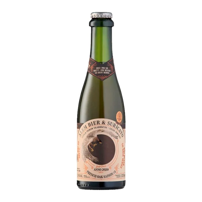 Cerveja Alem Bier e Suricato French Oak #1 Barrel Aged Garrafa 375ml