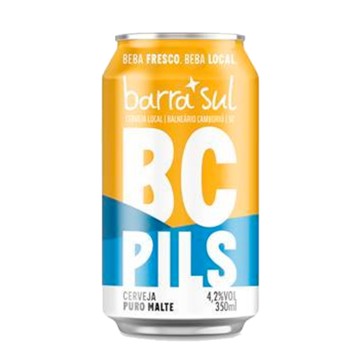 Cerveja Barra Sul BC Pils Lata 350ml