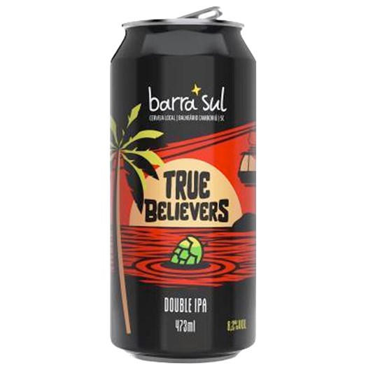 Cerveja Barra Sul True Believers Double IPA Lata 473ml