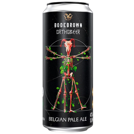 Cerveja Bodebrown Orthobeer Belgian Pale Ale Lata 473ml