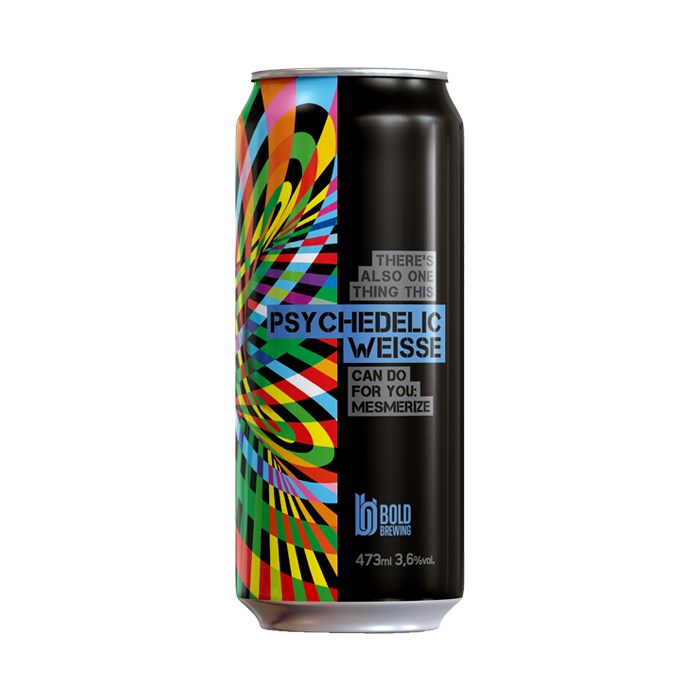 Cerveja Bold Brewing Psychedelic Weisse, 473ml