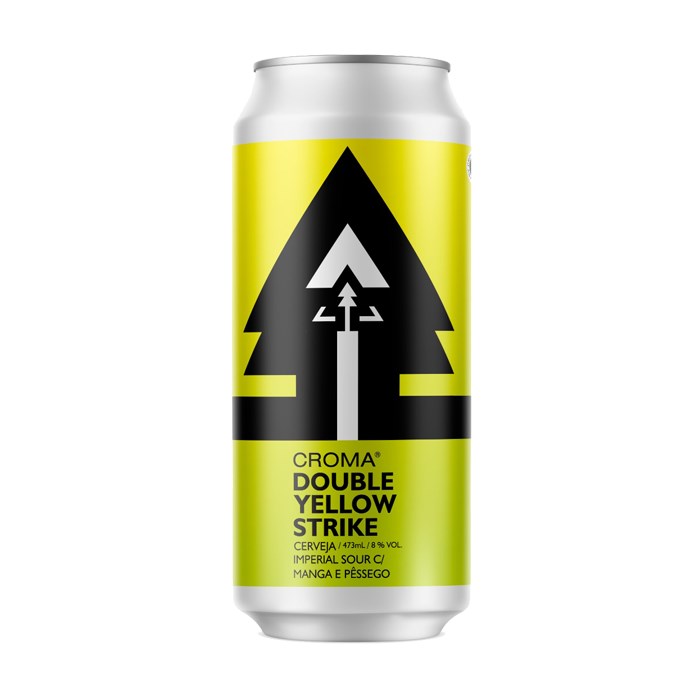 Cerveja Croma Double Yellow Strike, 473ml