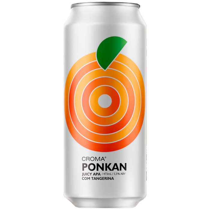 Cerveja Croma Ponkan Juicy APA 473ml