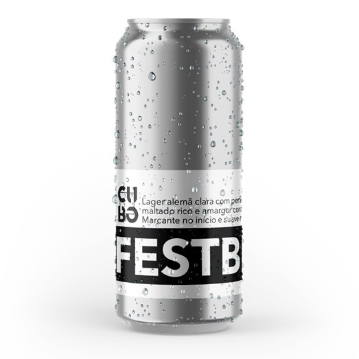 Cerveja Cubo Festbier Exclusiva Lata 473ml