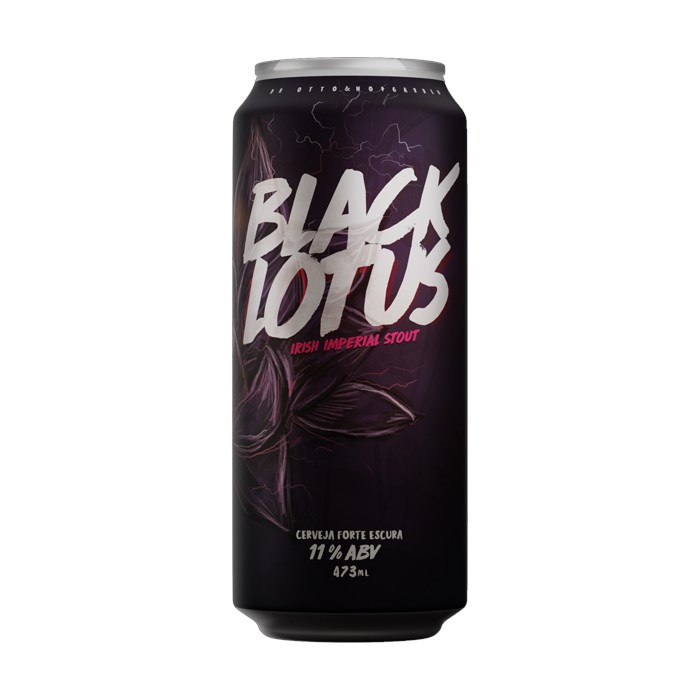 Cerveja Dr Otto Black Lotus, 473ml