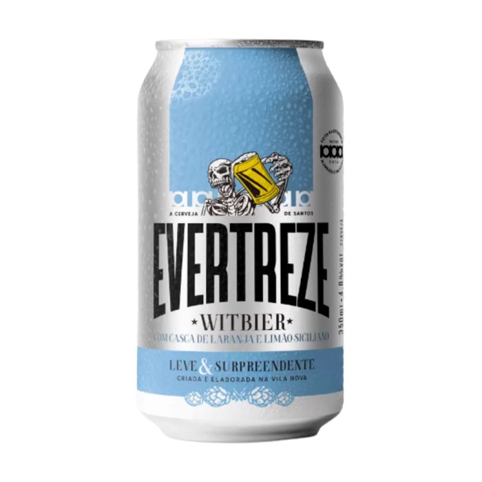 Cerveja EverBrew Evertreze Witbier, 350ml