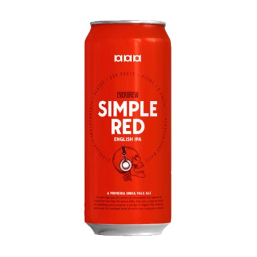 Cerveja EverBrew Simple Red, 473ml