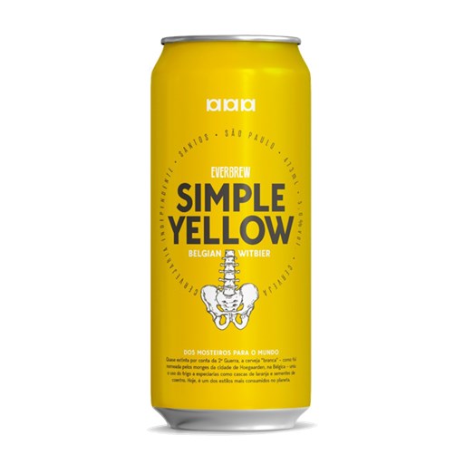 Cerveja EverBrew Simple Yellow, 473ml
