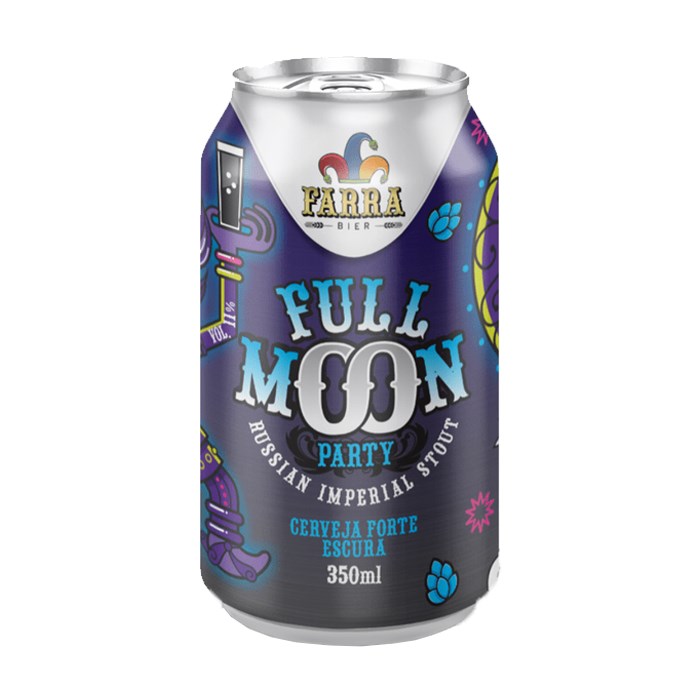 Cerveja Farra Bier Full Moon Party, 350ml