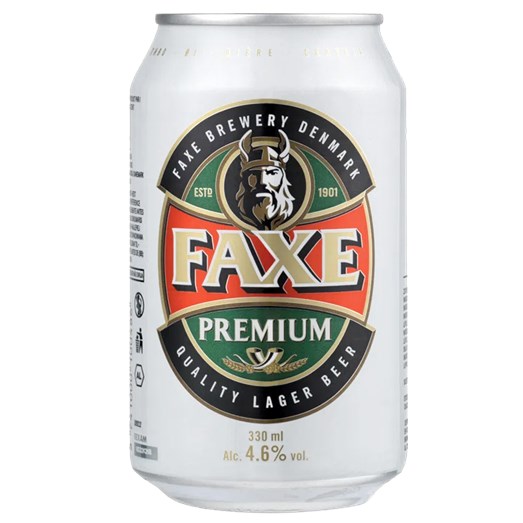 Cerveja Faxe Premium Lata 330ml