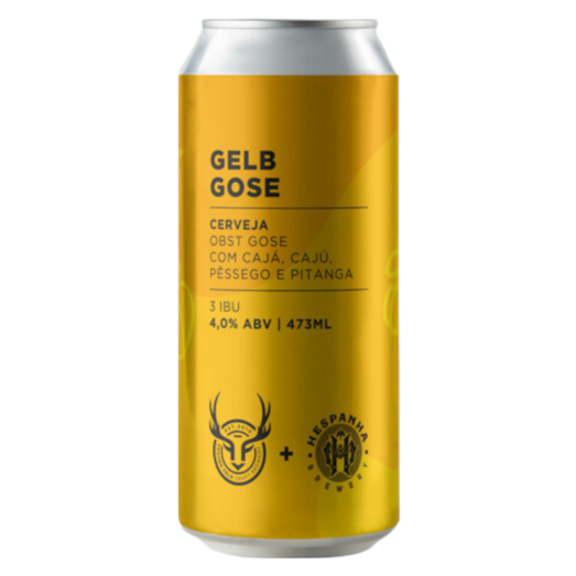 Cerveja FrohenFeld Gelb Gose Lata 473ml