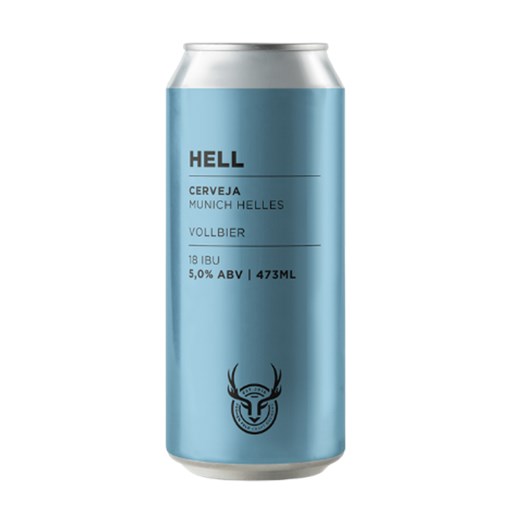 Cerveja FrohenFeld Hell Munich Helles Lata 473ml