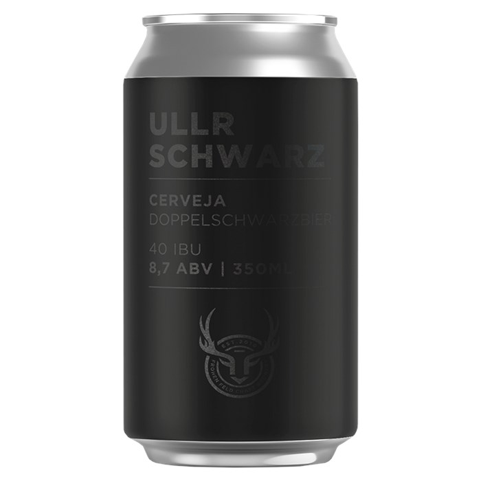 Cerveja FrohenFeld ULLR Schwarz Doppelschwarzbier Lata 350ml (Pré-Venda)