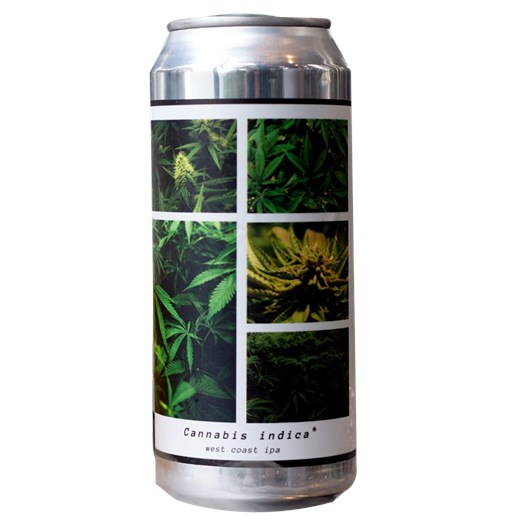 Cerveja Greenhouse Cannabis indica West Coast IPA Lata 473ml