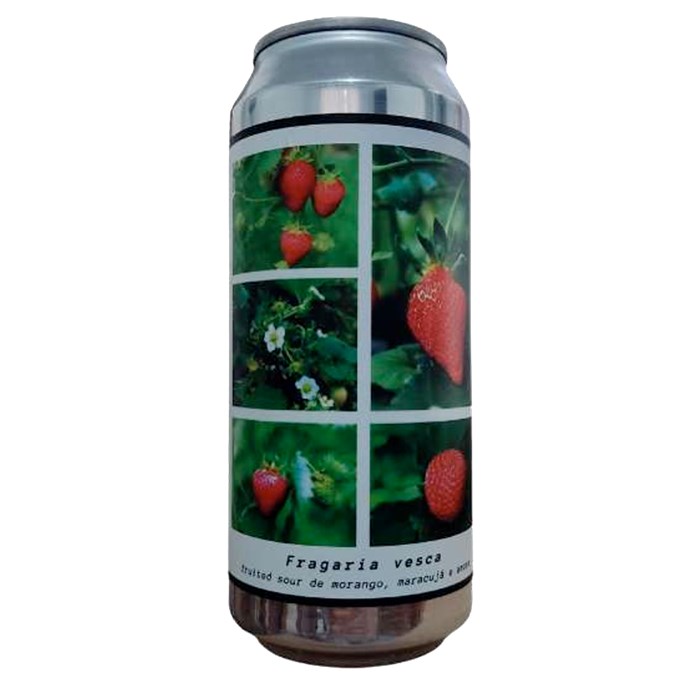 Cerveja Greenhouse Fragaria vesca Fruited Sour Lata 473ml