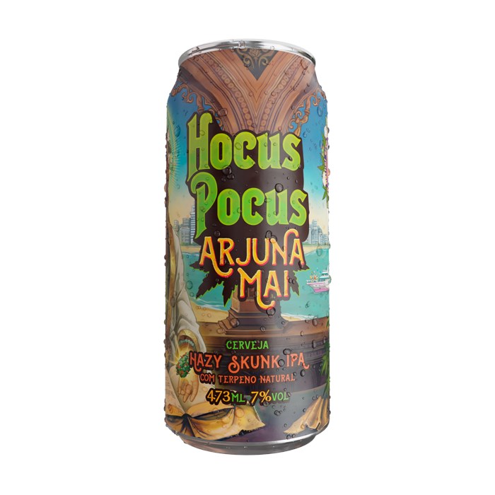 Cerveja Hocus Pocus Arjuna Mai, 473ml