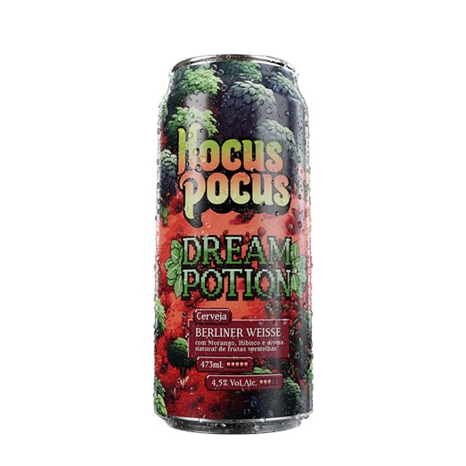 Cerveja Hocus Pocus Dream Potion Sour Lata 473ml