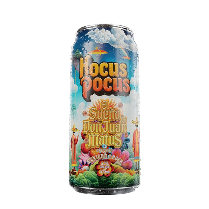 Cerveja Hocus Pocus El Sueño de Don Juan Matus Mexican Lager Lata 473ml
