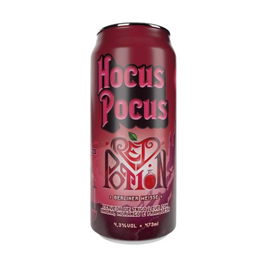 Cerveja Hocus Pocus Red Potion, 473ml