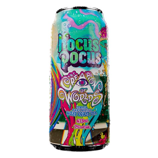 Cerveja Hocus Pocus The Creation Of Worlds West Coast IPA Lata 473ml