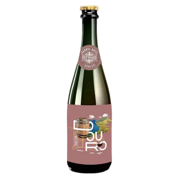 Cerveja HopMundi Douro Barley Wine Barrel Aged Garrafa 375ml
