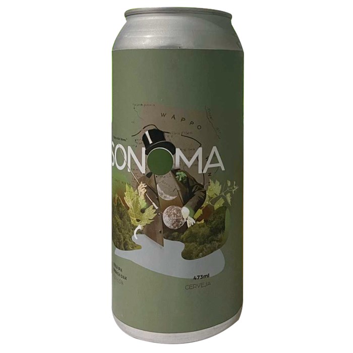 Cerveja HopMundi Sonoma French Oak Cold IPA Lata 473ml