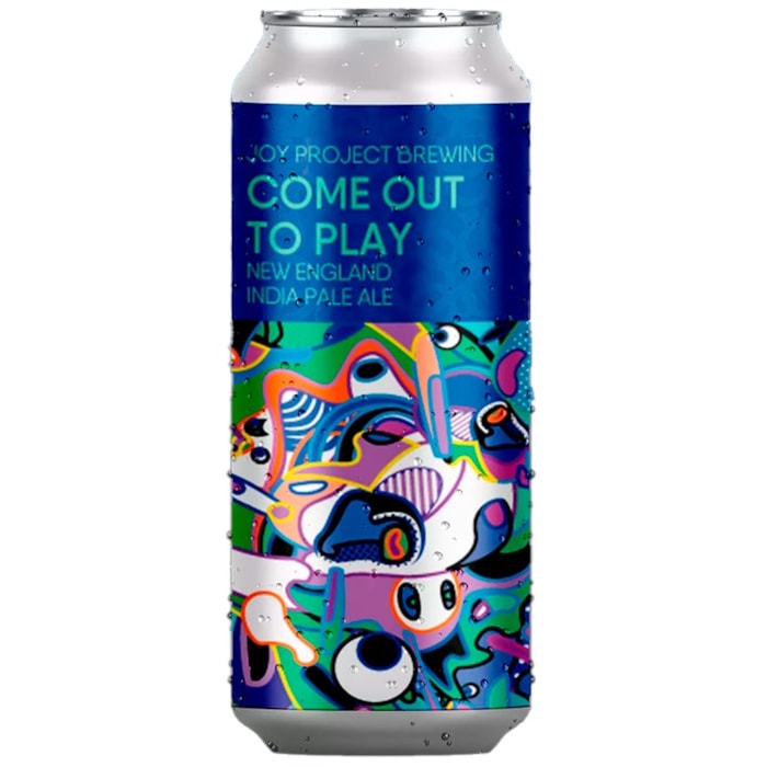 Cerveja Joy Project Brewing Come Out To Play NE IPA Lata 473ml