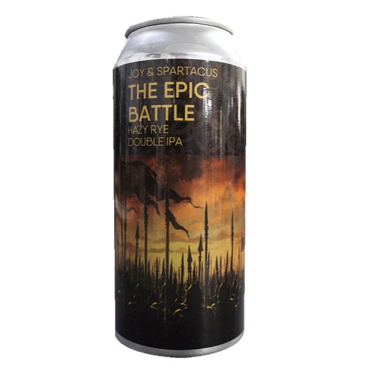 Cerveja Joy Project Brewing The Epic Battle Hazy Rye Double IPA Lata 473ml