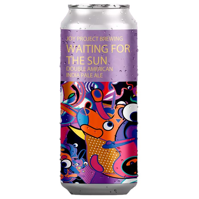Cerveja Joy Project Brewing Waiting For The Sun Double American IPA Lata 473ml