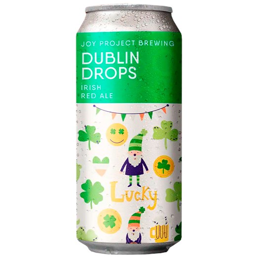 Cerveja Joy Project Dublin Drops Irish Red Ale Lata 473ml