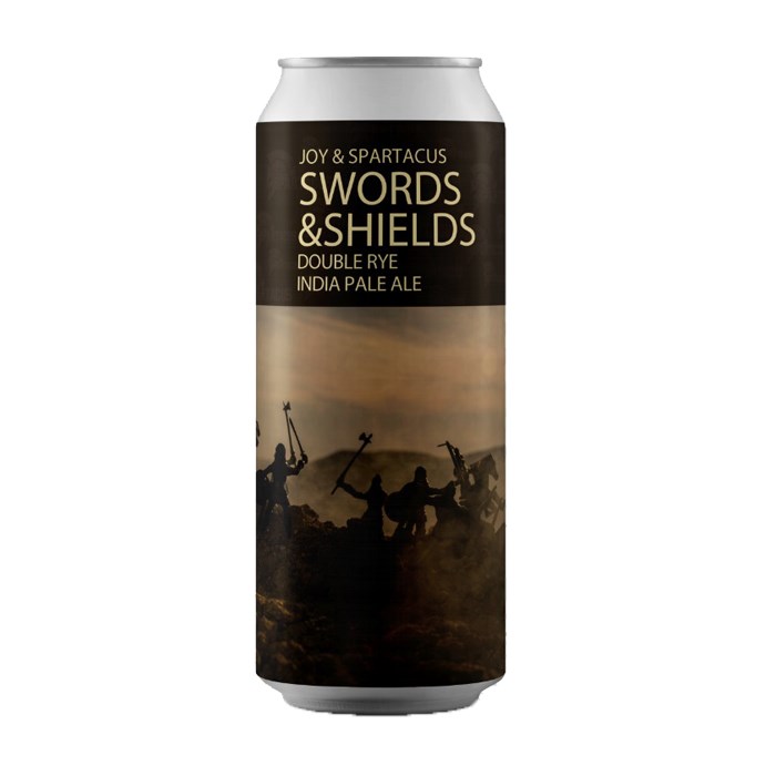 Cerveja Joy Project e Spartacus Swords and Shield, 473ml