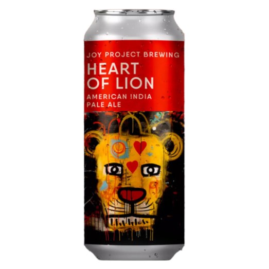 Cerveja Joy Project Heart of Lion American IPA Lata 473ml