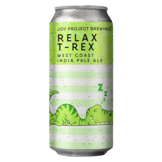 Cerveja Joy Project Relax T-Rex West Coast IPA Lata 473ml