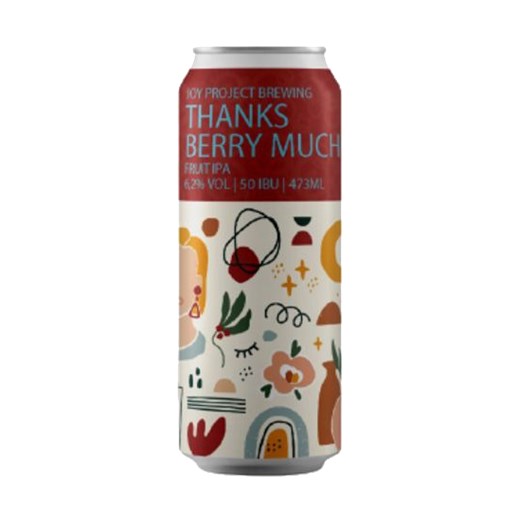 Cerveja Joy Project Thanks Berry Much, 473ml