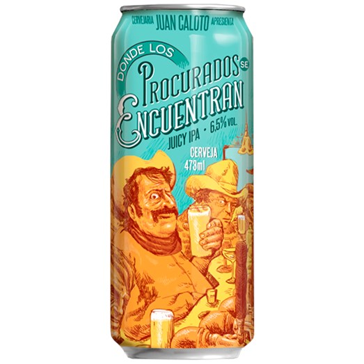 Cerveja Juan Caloto Donde Los Procurados Se Encuentram Juicy IPA Lata 473ml