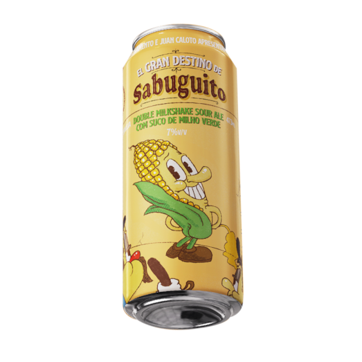 Cerveja Juan Caloto e Sacramento El Gran Destino de Sabuguito Double Milkshake Sour Lata 473ml