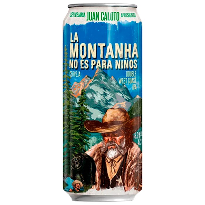 Cerveja Juan Caloto La Montanha no Es Para Ninos Juicy IPA 473ml