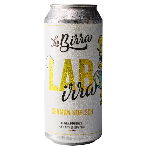 Cerveja La Birra German Koelsch Lata 473ml