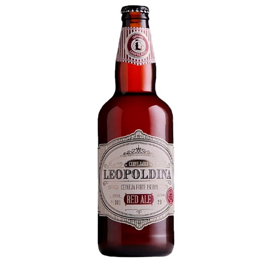 Cerveja Leopoldina Red Ale Garrafa 500ml