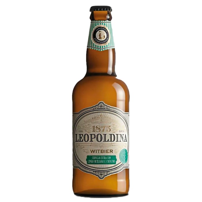 Cerveja Leopoldina Witbier Garrafa 500ml