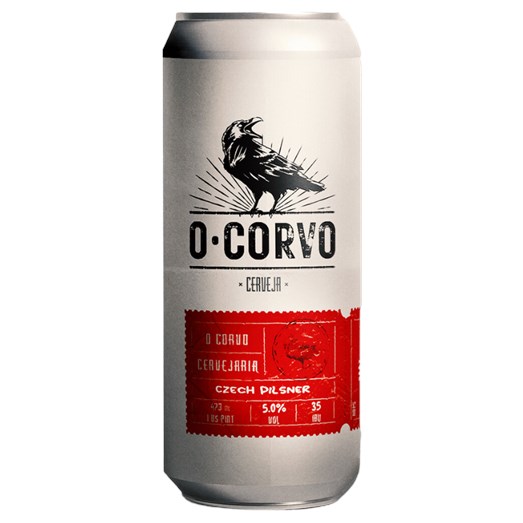 Cerveja Los Forajidos O Corvo Czech Pilsner Lata 473ml