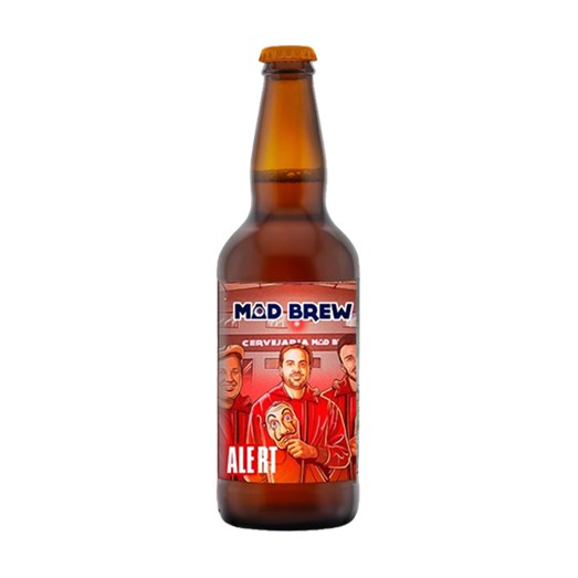 Cerveja Mad Brew Red Alert, 500ml
