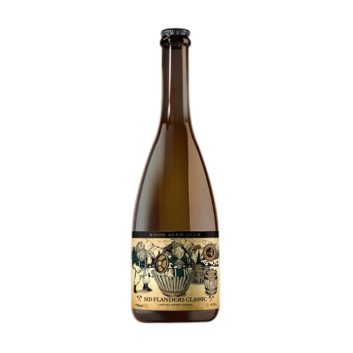 Cerveja Mad Dwarf Flanders Classic+taça brinde, 750ml